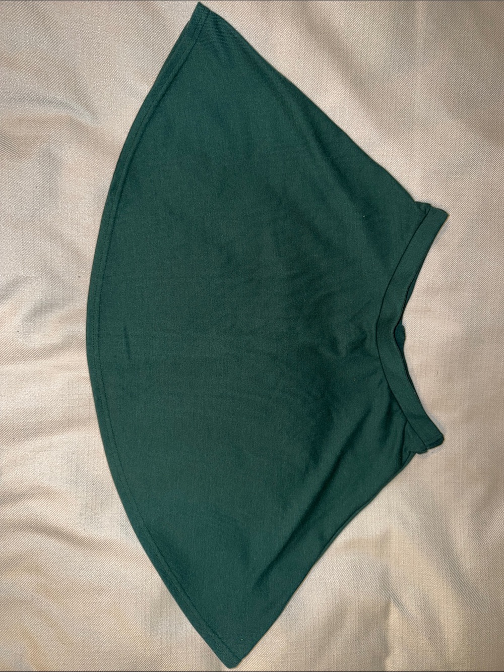 Dark Green Women's A-Line Skirt
